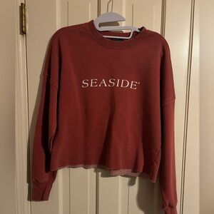 Seaside Women's Cropped Sweatshirt